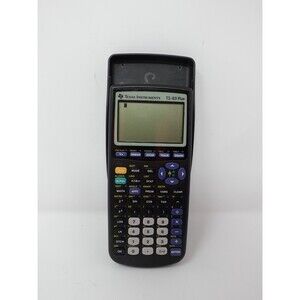 Texas Instruments TI-83 Plus Graphing Calculator w/ Cover – Tested Used